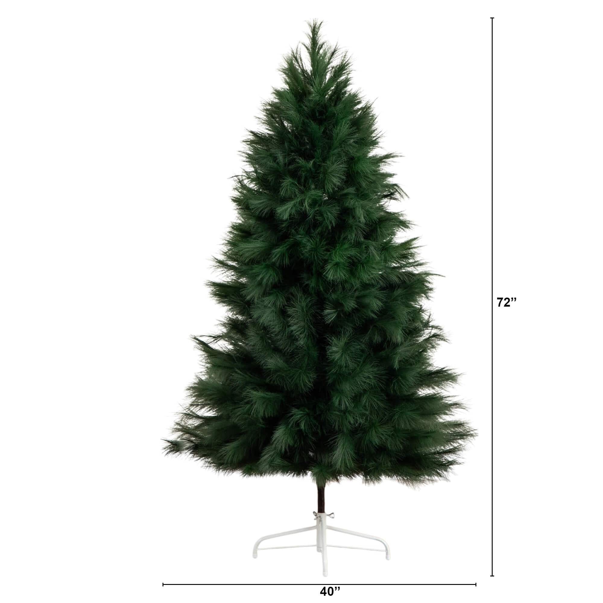 6ft. Unlit Green Pampas Grass Artificial Christmas Tree